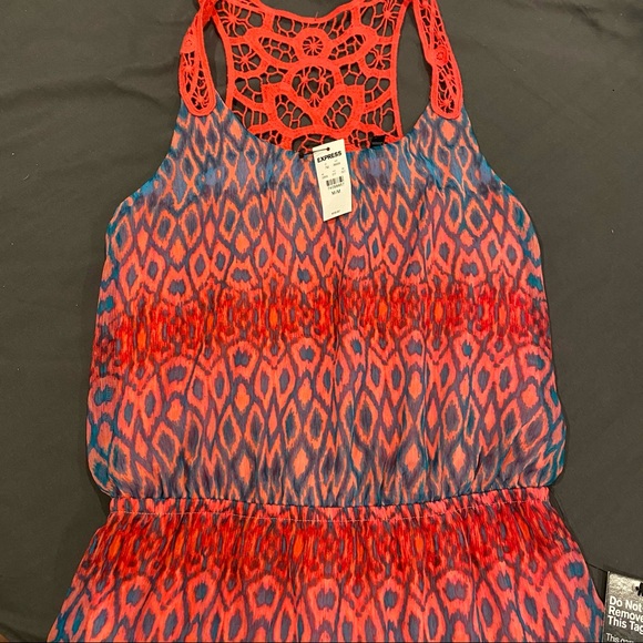 SOLD! Express Print Dress, NWT, Medium - Picture 4 of 11